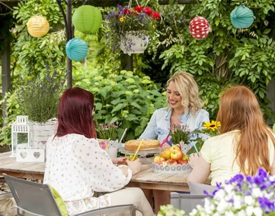 FEIERN IM SOMMERGARTEN!