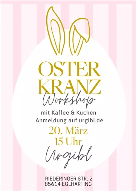 Anmeldung 'Osterkranz-Workshop'