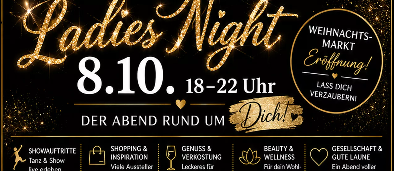 HERZLICHE EINLADUNG zum Event des Jahres! - 8. Oktober 18-22 Uhr