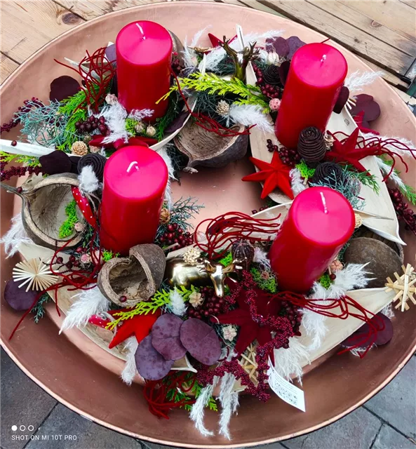 Anmeldung 'Adventskranz-Workshop'